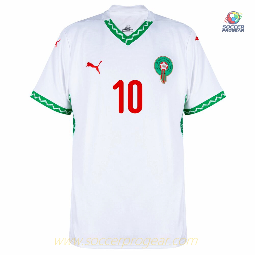 Morocco Away Soccer Shirt 2025 Collection 2026 Brahim