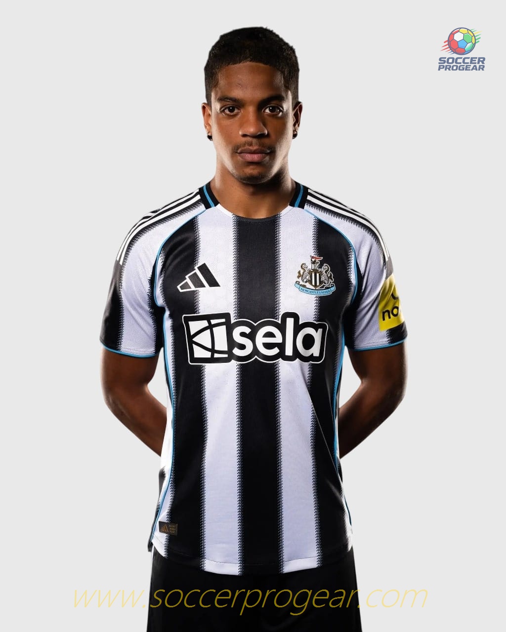 Newcastle Home Soccer Shirt 2025-26 Edition