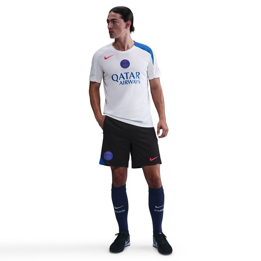 [EFKS] Paris Saint Germain Shorts Dri FIT Strike Black/Hyper Royal/Global Training Red