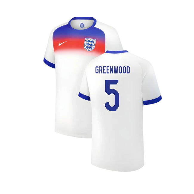 Top Quality England 2025-2026 Home Strip (GREENWOOD 5) (Womens)