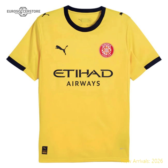 Girona Away Kit 2025-2026 Stadium Wear Jersey Game Ready