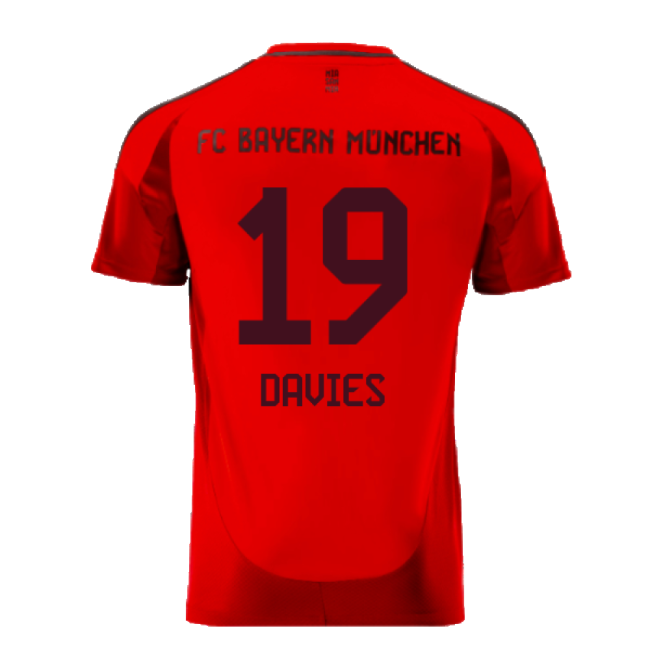 2024-2025 Home Shirt by Bayern Munich (Junior