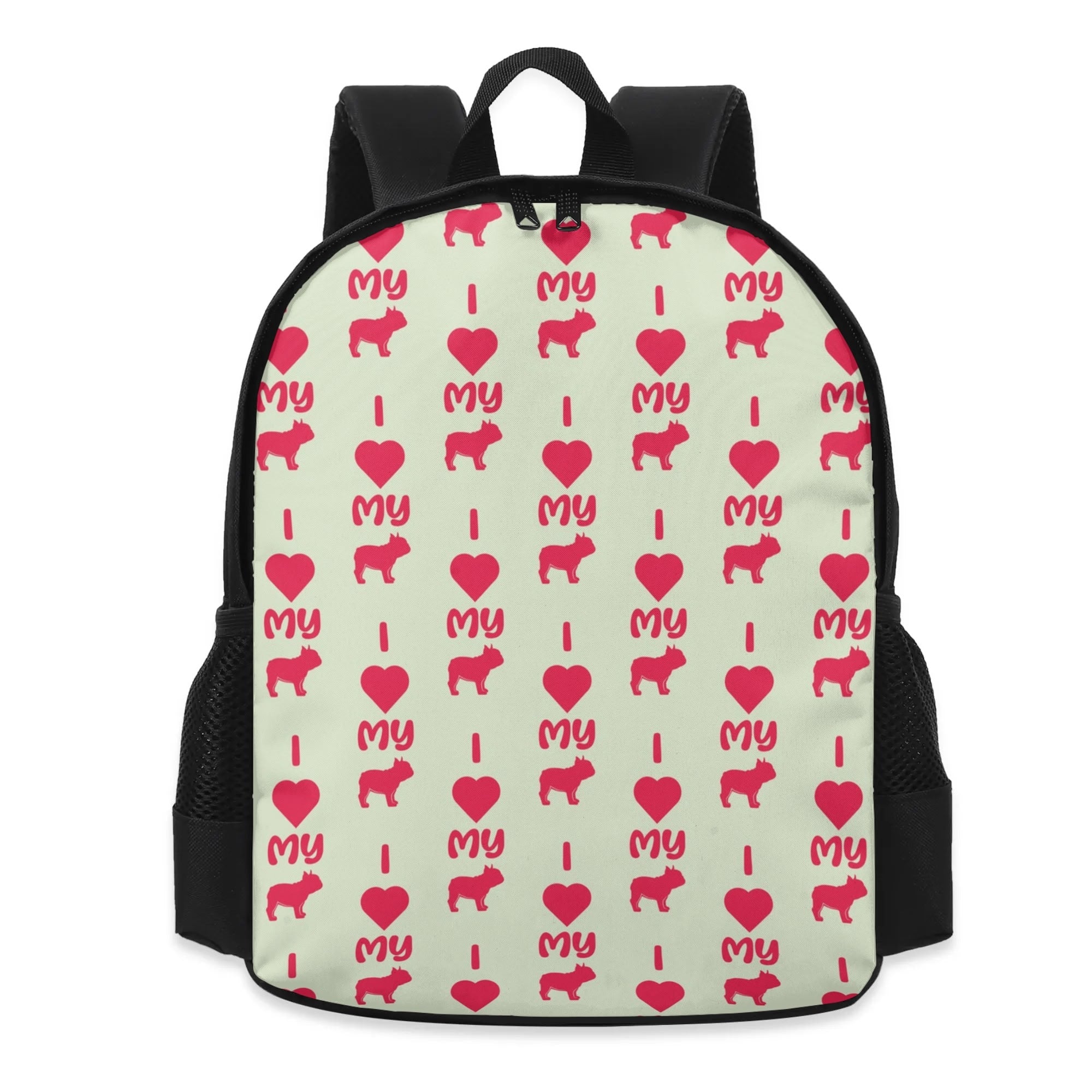 Frenchie-Fan Coco - Kids School Backpack for Fashion Lovers Comfortable