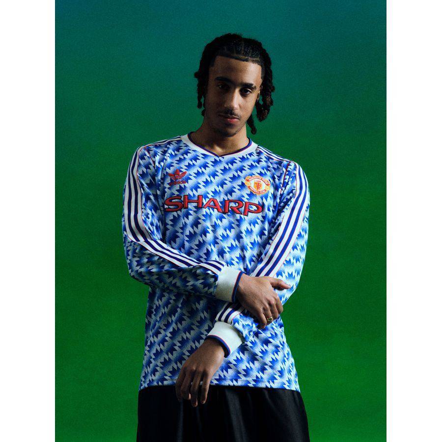 [LK] Manchester United Long Sleeves Away Uniform 1990/92