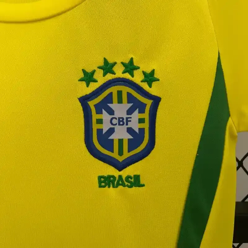Cheap 2002 Kids Brazil Jersey retro kit