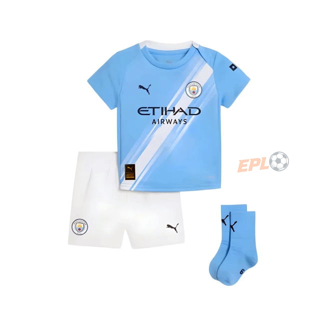 2025-20 Man City Soccer Jerseys excellent Home Shirt - Adults