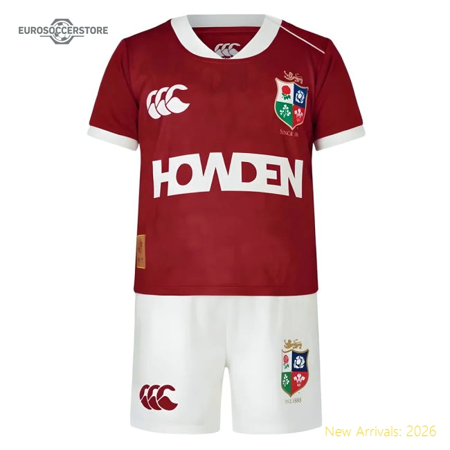 British & Irish Lions Children 2024 Home Jersey Shirt Match Day Wear