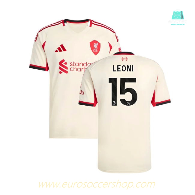 2025-2026 Liverpool Away Shirt (Kids) (Leoni 15)