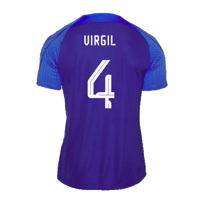 Holland Football Team Fan Jersey - Adults Version (VIRGIL 4)