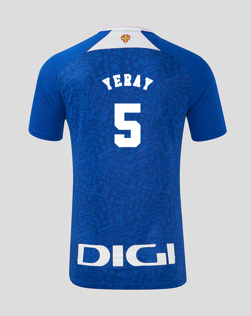 Athletic Bilbao Yeray's 5th Away Jersey for the 24-25 Season
