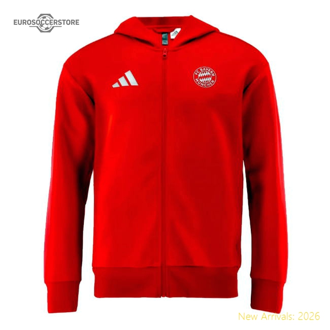 Premium 2024-2025 Bayern Munich Anthem Jacket (red) - Supporter Edition