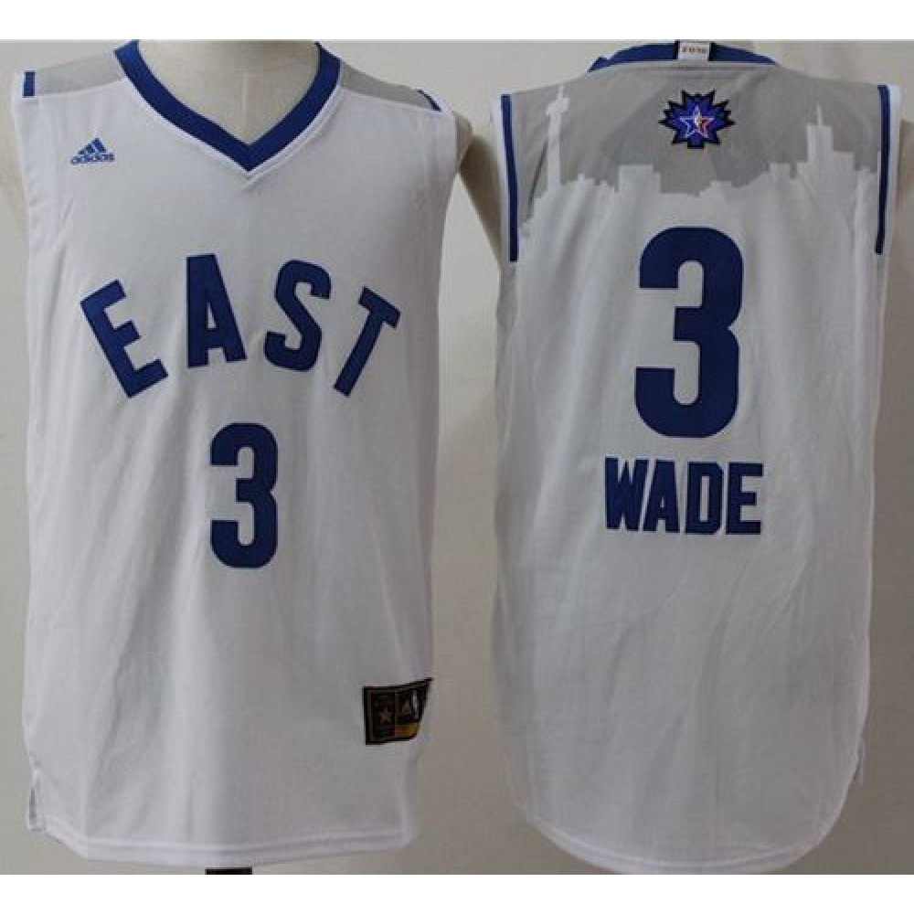 Collector's Item Performance Men's Heat #3 Dwyane White Basketball Jersey