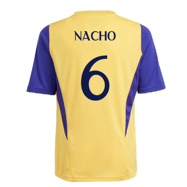 2023-2024 Real Madrid Training Shirt (Spark) - Kids (Nacho 6)