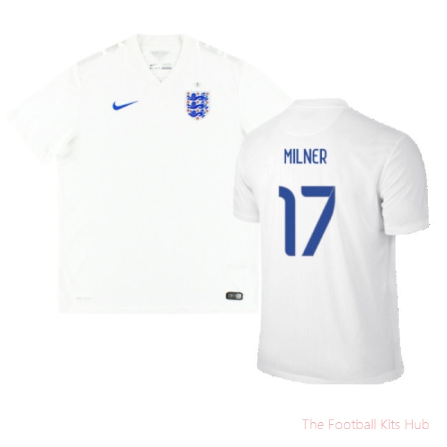 England 2014-16 Home (Very Good) (MILNER 17)