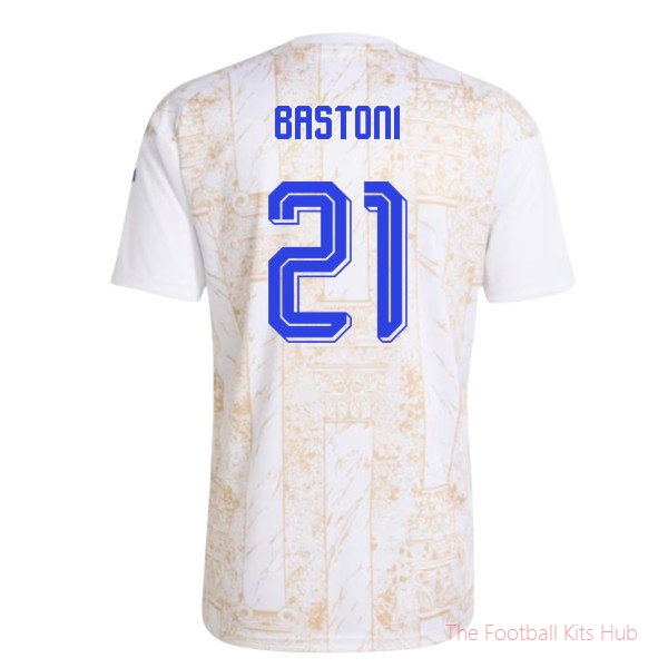 Replica Italy 2026-2027 Home Pre-Match Shirt (Bastoni 21)
