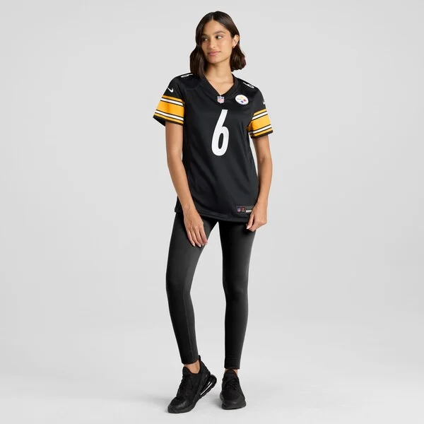 Pittsburgh Steelers Game NFL Jersey - Black | Top-Grade Football Ap...
