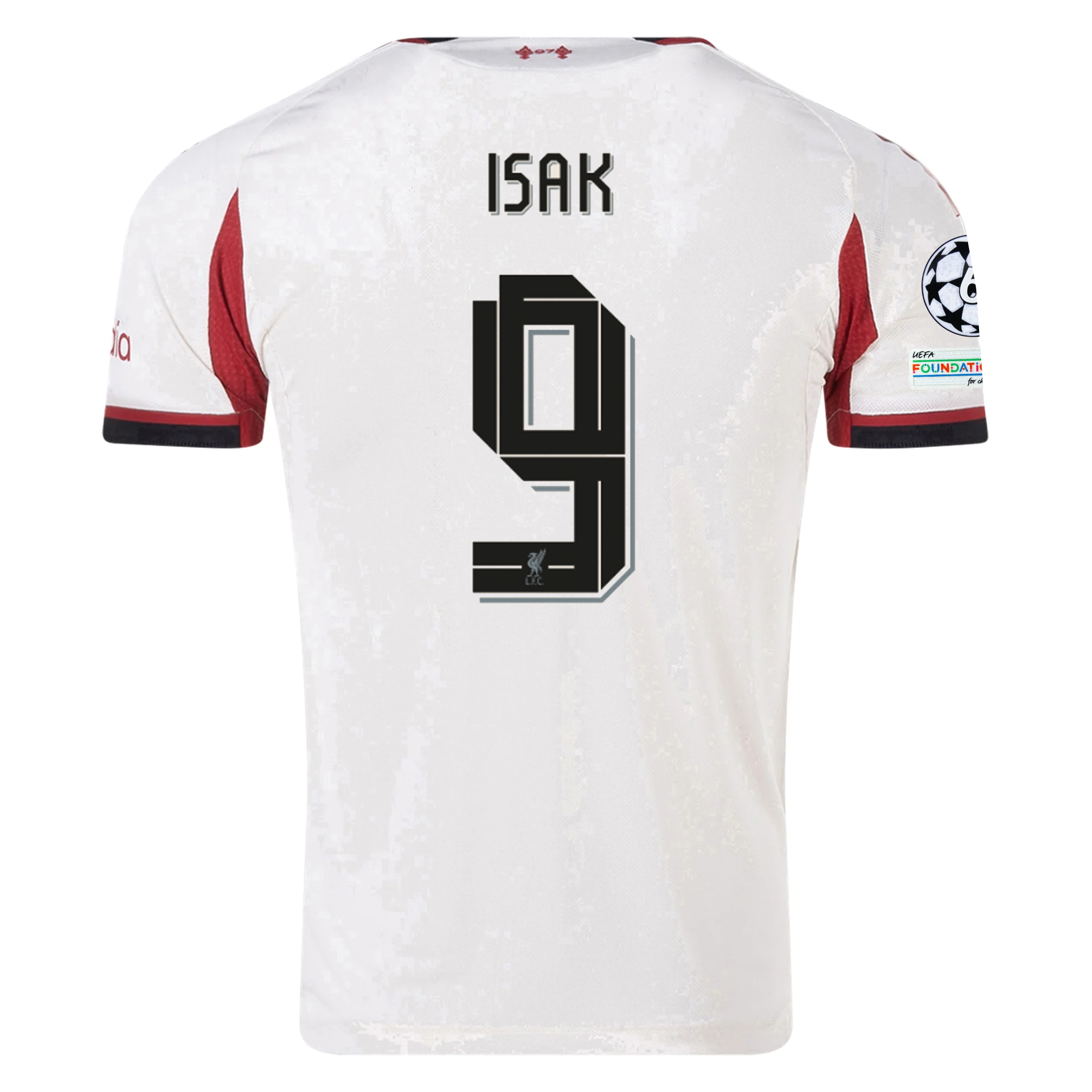 Liverpool Isak 2025-2026 UCL Away Jersey – Authentic Shirt