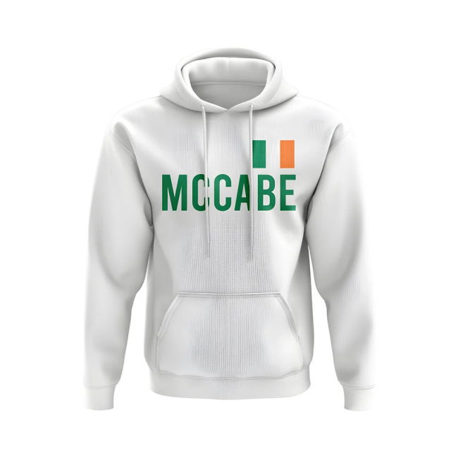 Katie Mccabe Ireland Name Hoody (White) Holland Quality