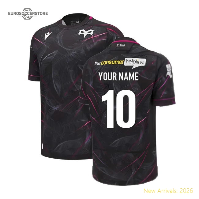 2024-2025 Ospreys Rugby Home Shirt (Kids) (Your Name)