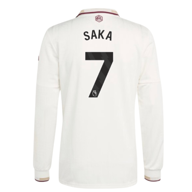 2025-20 Arsenal Authentic Third Soccer Jersey Saka 7 L S