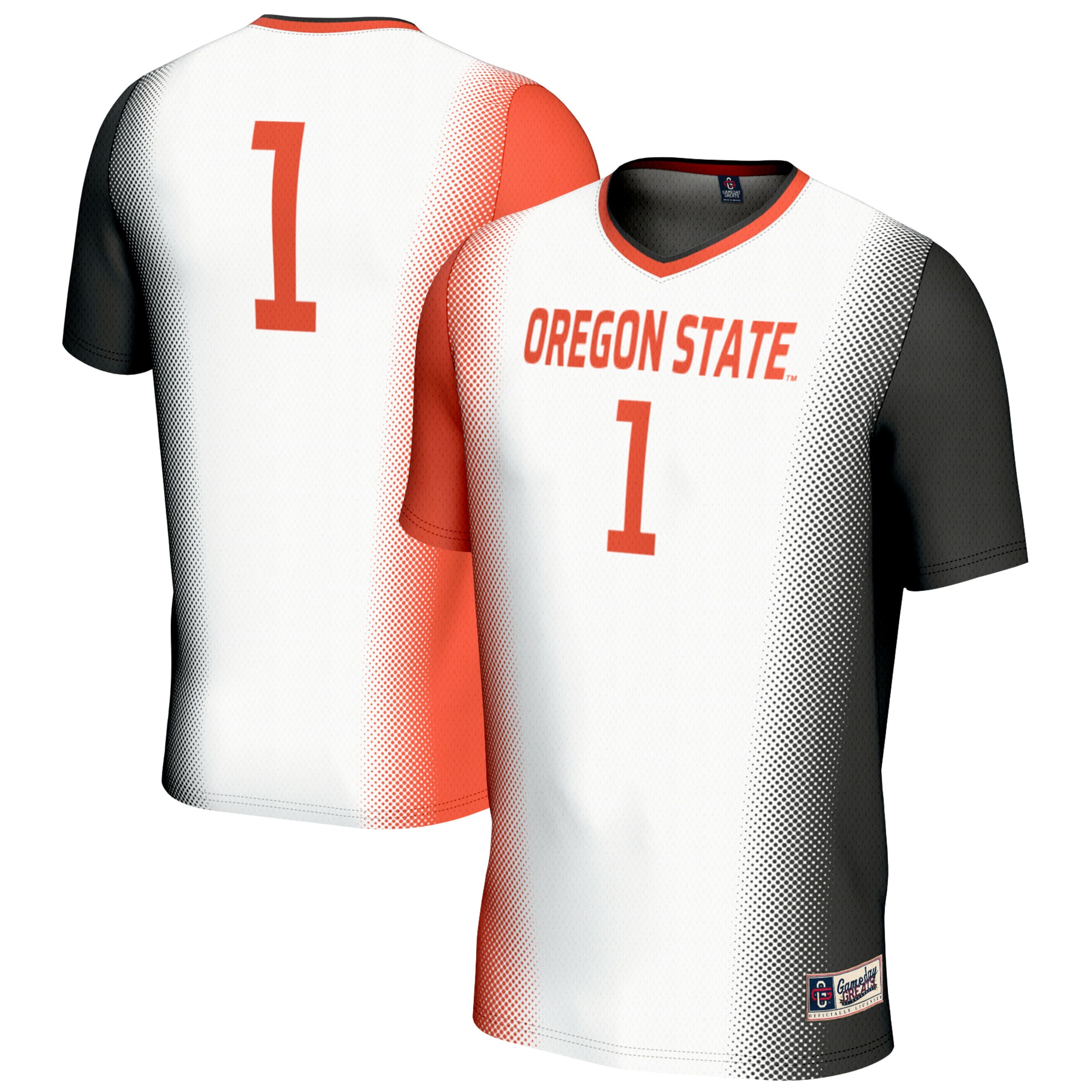 [JED] Oregon State Beavers GameDay Greats Youth Women's Soccer Fashion Jersey - White