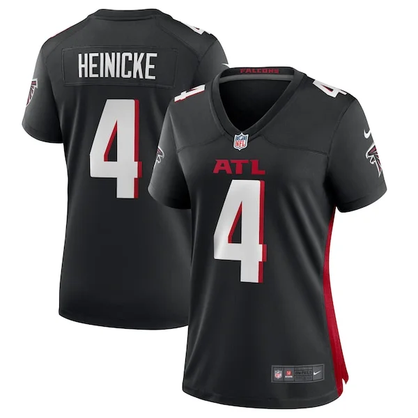 None Taylor Heinicke Game Jersey - Black | NFL Player Jersey