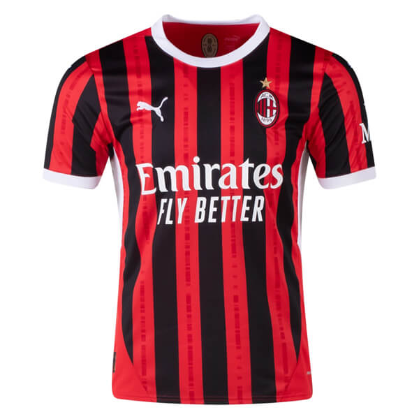 Genuine Advanced Fabric AC Milan 2425 Home Football Shirt
