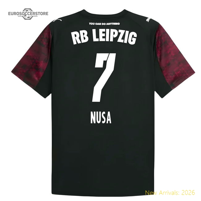 Genuine 2025-2026 Red Bull Leipzig Third Shirt (Nusa 7)