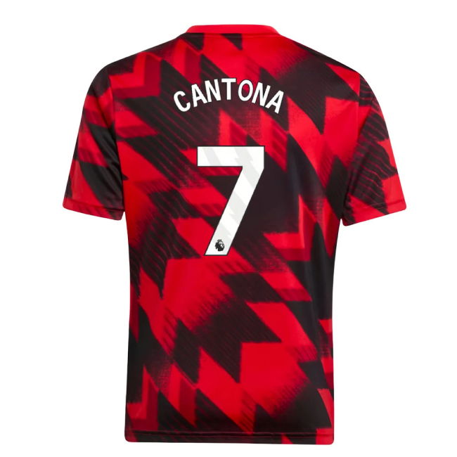 2025-2026 Man Utd Pre-Match Kit (Red) - Kids (Cantona 7)