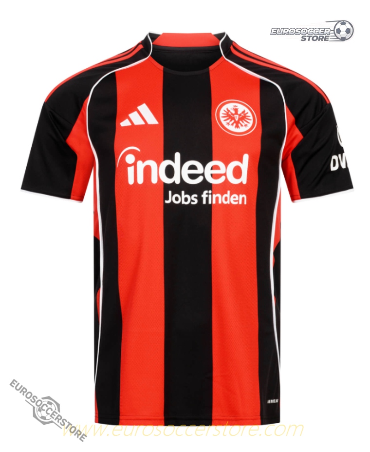 Eintracht Frankfurt Home LISZTES 25-26 Season Football Jersey