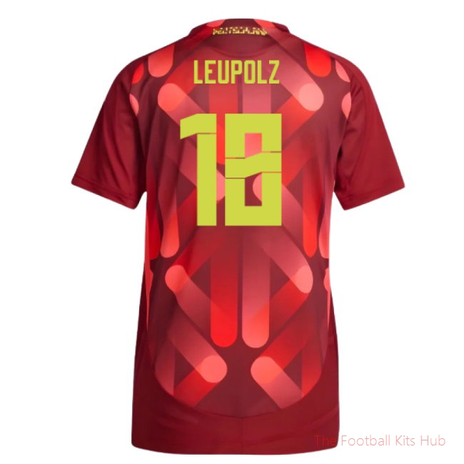 2025-2026 Germany Womens Away Authentic Shirt (Ladies) (Leupolz 18)