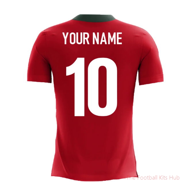 2025-2026 Portugal Airo Concept Home Shirt (Your Name) -Kids