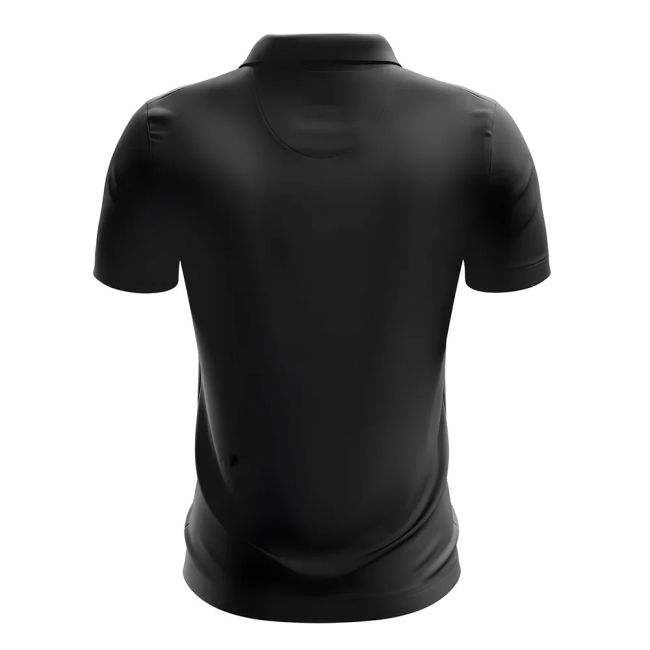 World-Class Nepal Football Polo Shirt (Black) Aero-Dynamic
