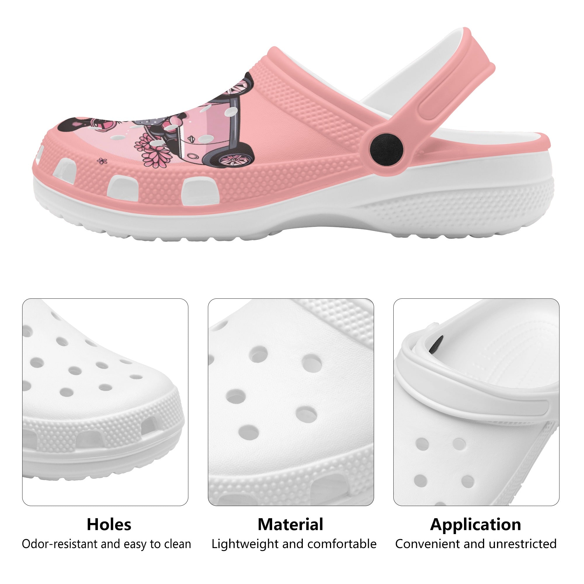 Comfortable Durable Pablo - Unisex Clogs for Dog Owners Comfortable