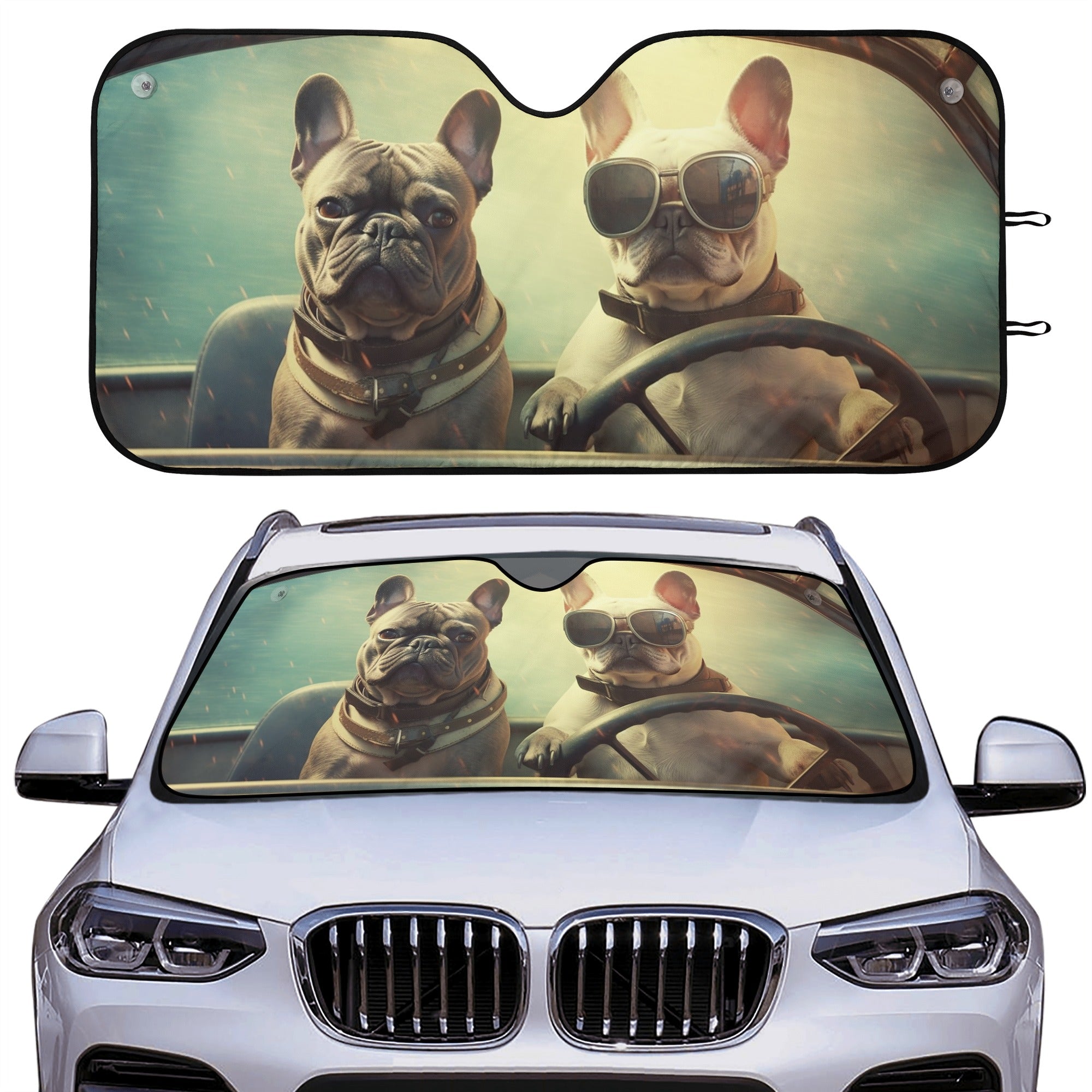 French Bulldog Riley Car Auto Sun Shade Essential Dog Supply