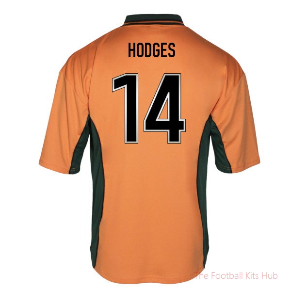 Replica Plymouth Argyle 2002-2003 Away Shirt (Hodges 14)