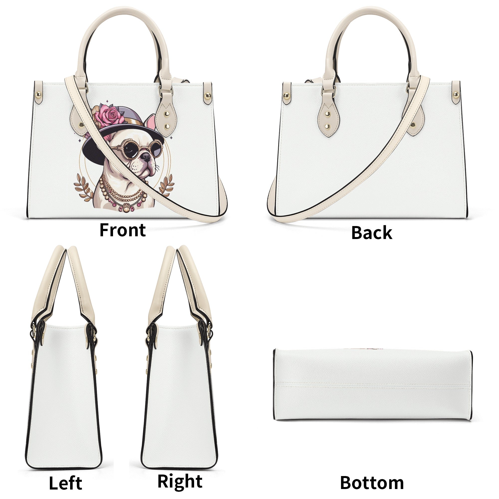 Vet-recommended Queen - Comfortable Luxury Women Handbag Dog Supplies