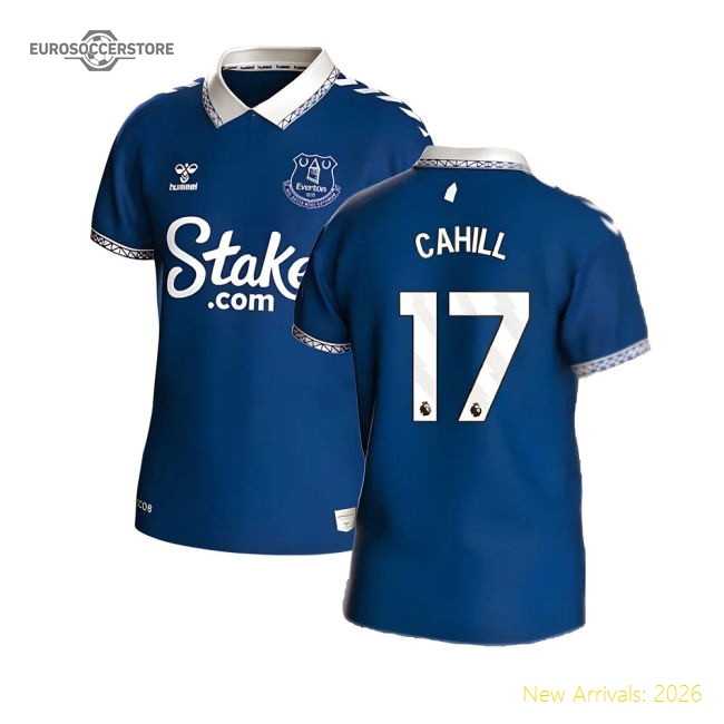 First-class Everton Home Cahill Jersey 2023-2024 Breathable