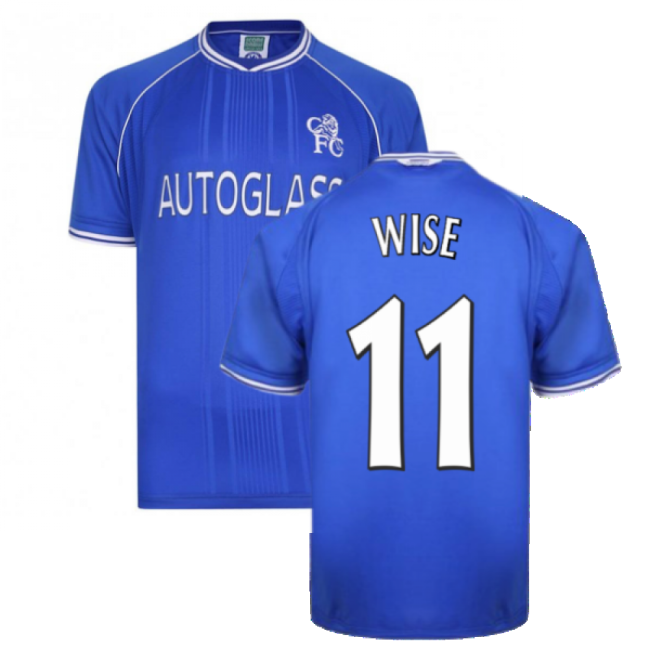 Chelsea 2000-2001 Home - Authentic Fan Edition - Team Spirit