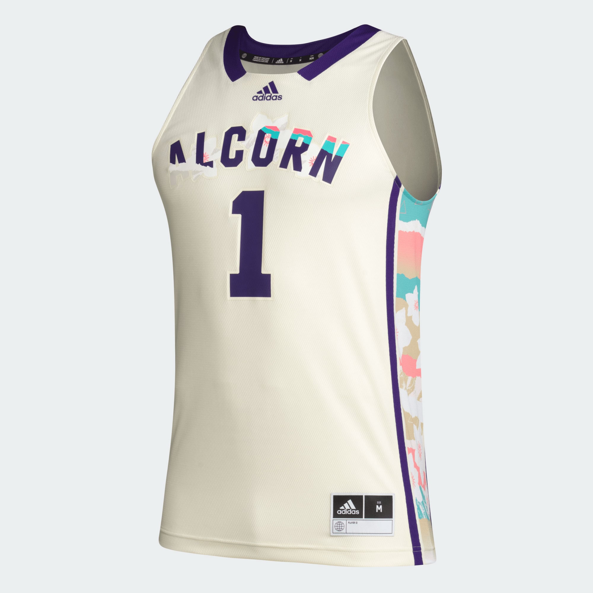 [NJP] Alcorn State Braves Honoring Black Excellence Basketball Jersey - Khaki