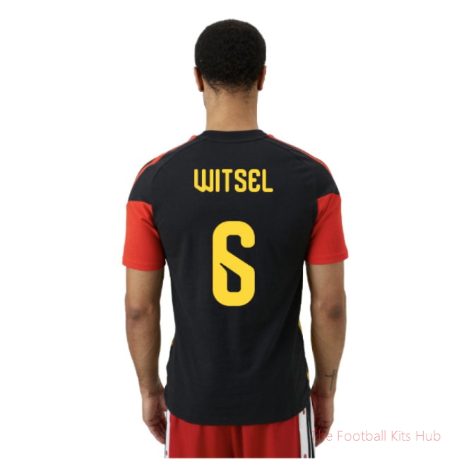 2026-2027 Belgium Training Tee (Black) (Witsel 6)