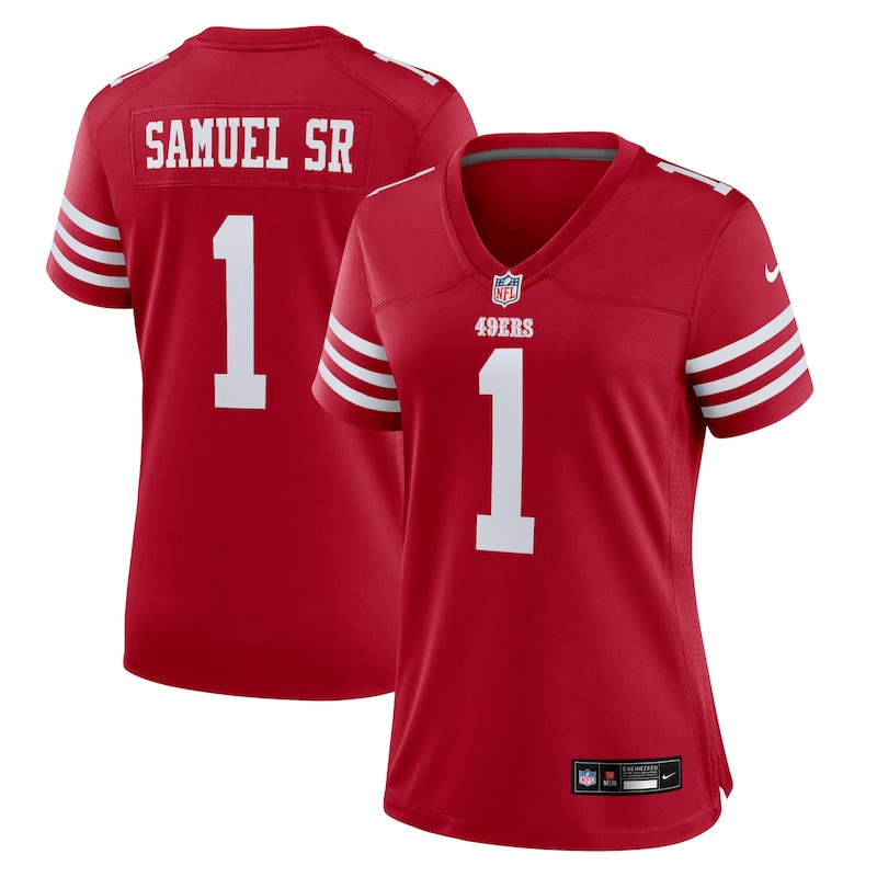 None None SF 49ers Premium Material Game Jersey Football Apparel