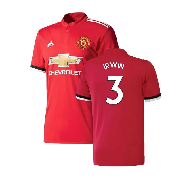 Manchester United 2017-18 Home Jersey ((Excellent) 4-5 Year) (Irwin 3)