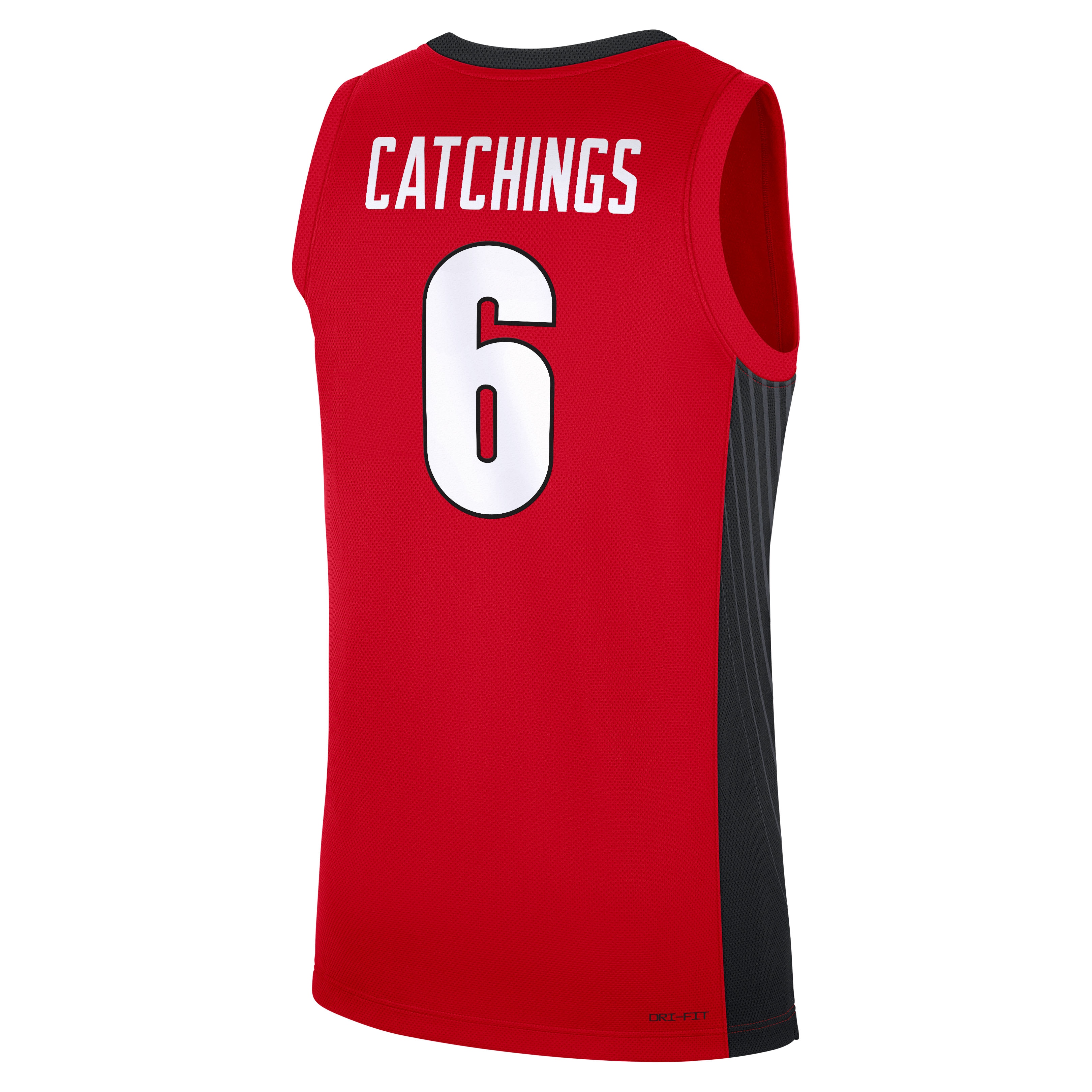 [NJP] Kanon Catchings Georgia Bulldogs NIL Men's Basketball Replica Jersey - Red
