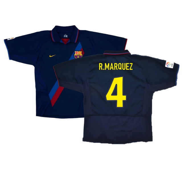 Barcelona 2003-04 Third Shirt ((Very Good) XXL) (R.Marquez 4)