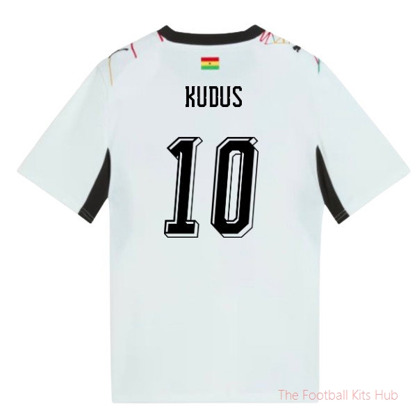 [LK] 2026/27 Ghana Home Shirt (Kids) (Kudus 10)