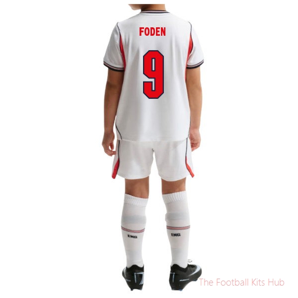 2026-2027 England Home Mini Kit (Foden 9)