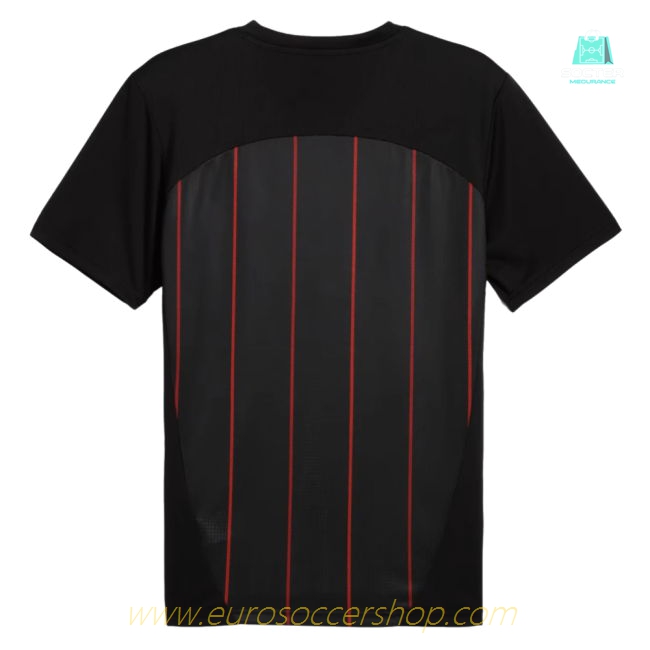 2024-2025 AC Milan Prematch SS Jersey (Black)