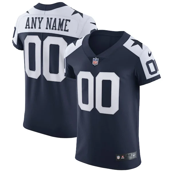 High-Quality DAL Cowboys Elite Jersey - Navy | NFL Fan Apparel