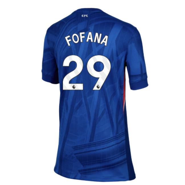 Match Quality Chelsea Chelsea Home Shirt Kids Fofana #29 Updated D...